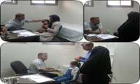 آغاز ويزيت بيماران انتخاب شده توسط تيم جراحي دانشگاه ،جهت انجام عمل جراحي رايگان شكاف كام و لب